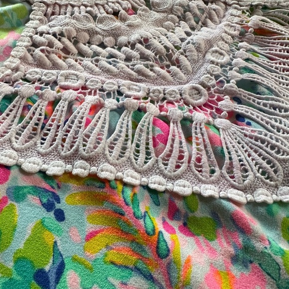 Lilly Pulitzer Pearl Shift Dress Catch The Wave Size 2 Holy Grail Unicorn - Picture 4 of 9